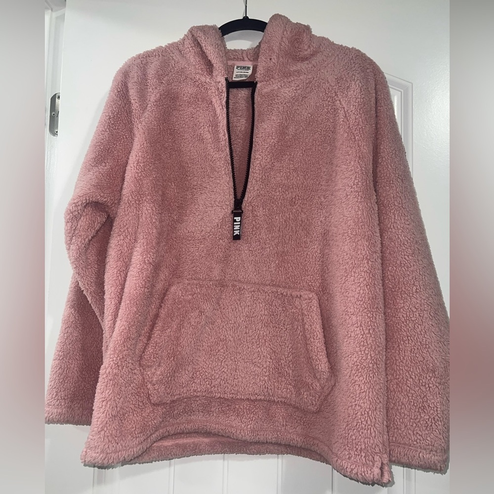 PINK Sherpa Hoodie